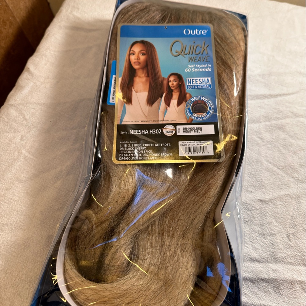 Outre NEW half wig neesha light yaky texture natural look